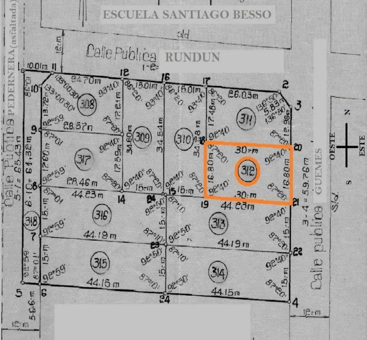 Foto 1 de TERRENO en VENTA en MERLO
